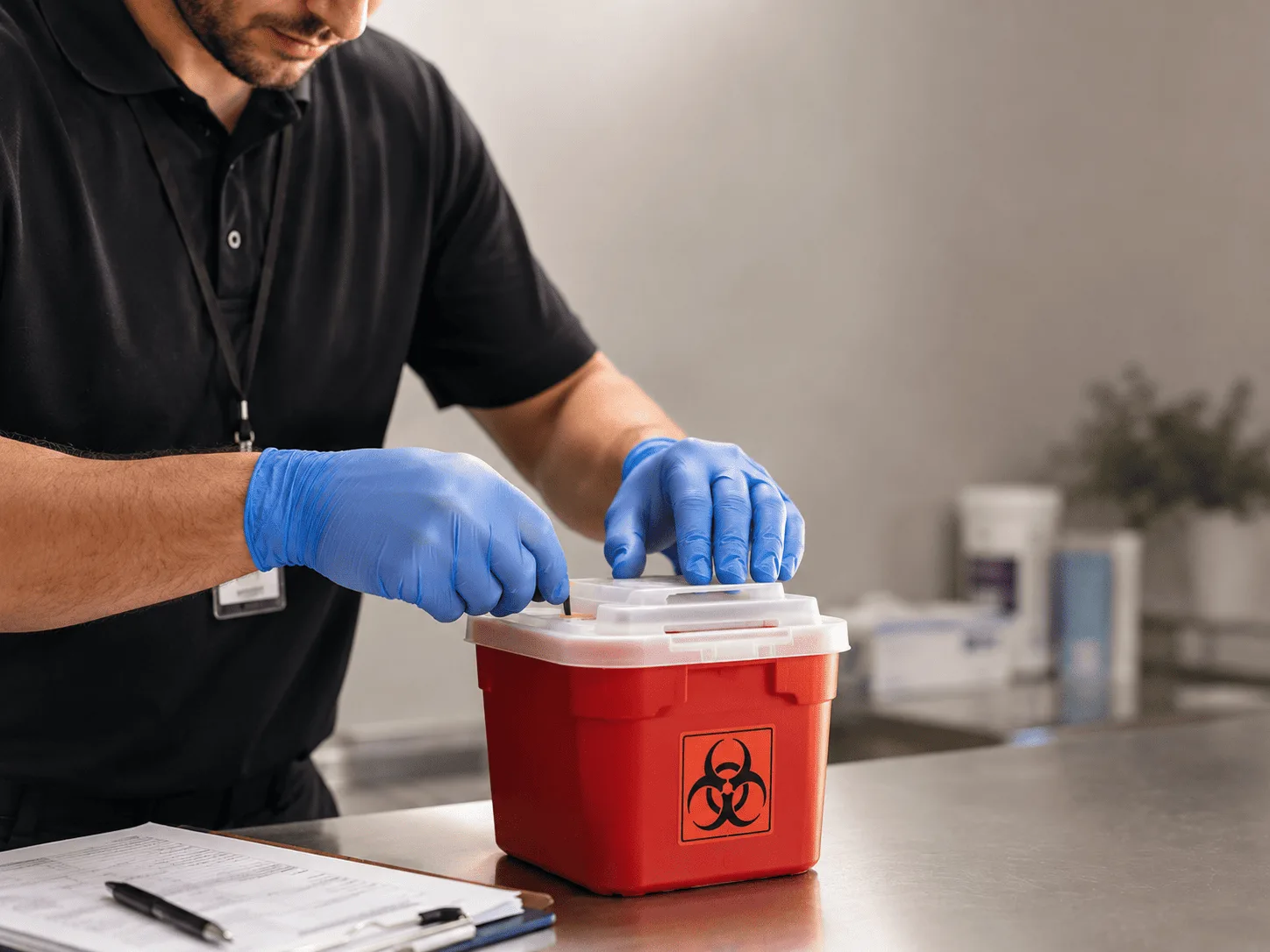 Why choose Sharps Waste Disposal in Wardville, OK